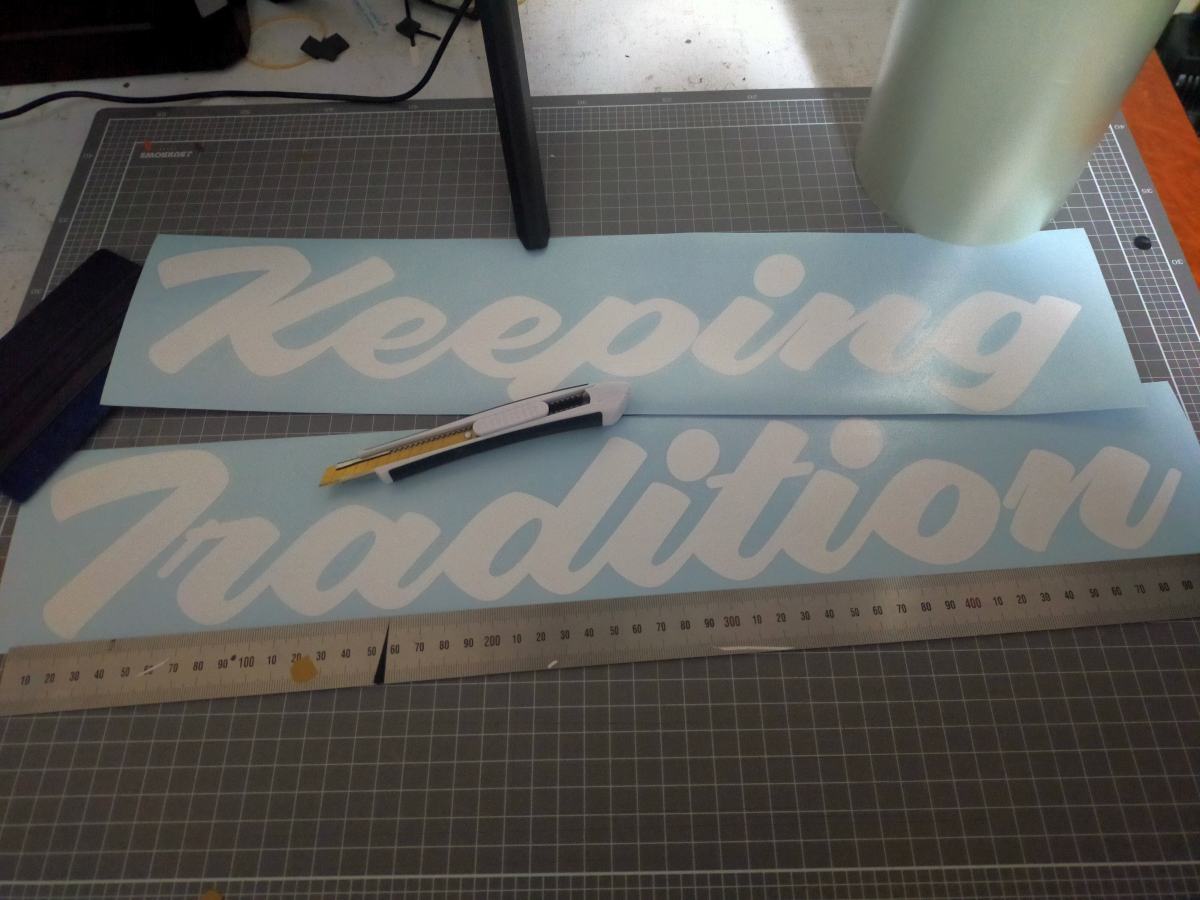 TEAMCAVE – Decal Stickers – Keeping Tradition